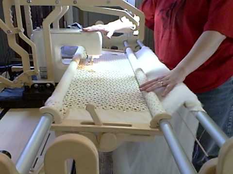 Grace frame machine quilting