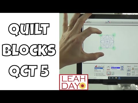 How to Quilt Blocks Using Power Placement in QCT5