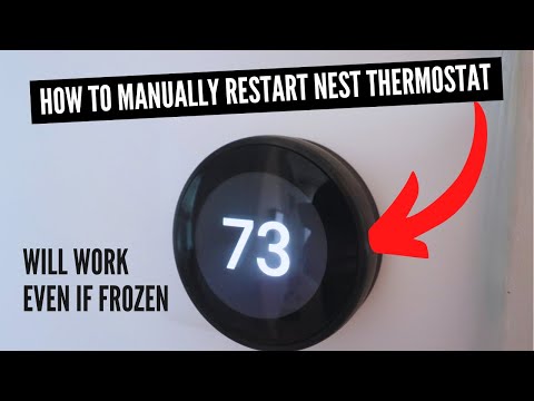 How To Restart Nest Thermostat